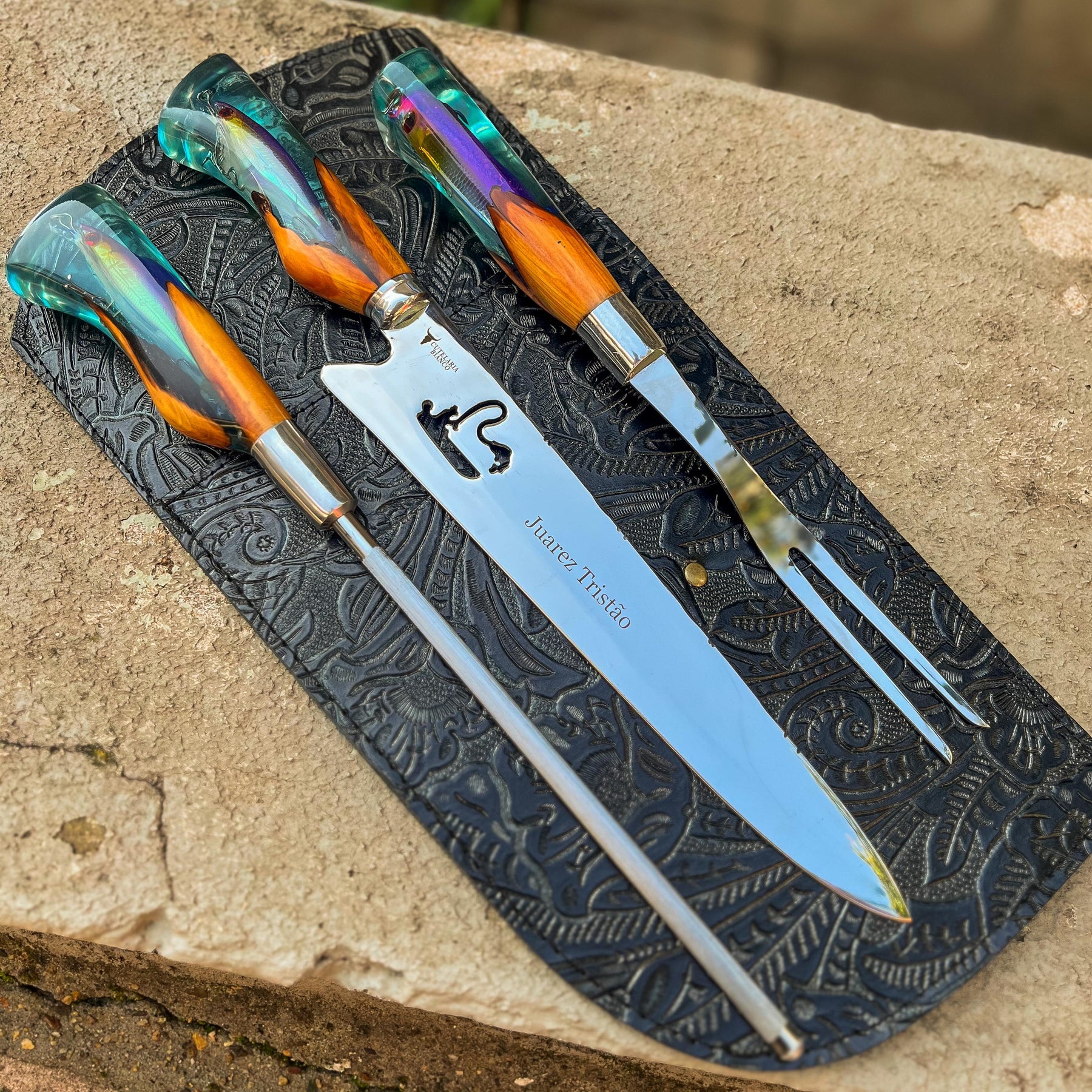 Kit Churrasqueiro Pescador - Cabo Isca